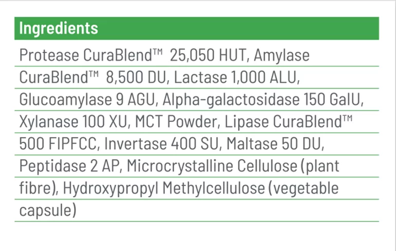 CuraZyme Vital Gentle Digestive Relief - Image 2