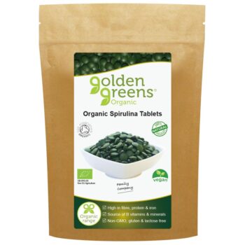 Organic Spirulina 120 Tablets