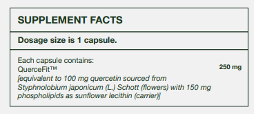 Quercetin Bioactive 60 Capsules