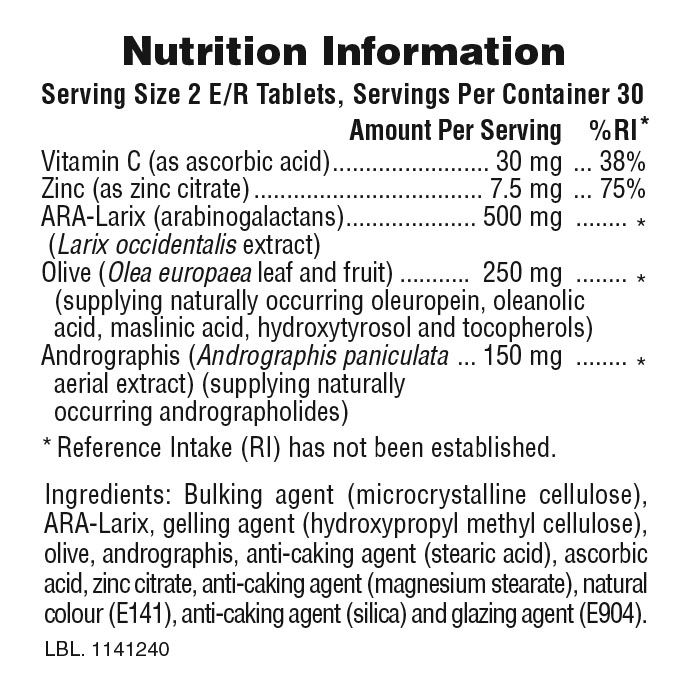 Herbal Actives Tri-Immune Extended Release Tablets - Image 2