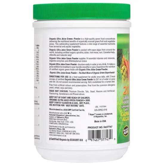 Natures Plus Ultra Green Juice Powder